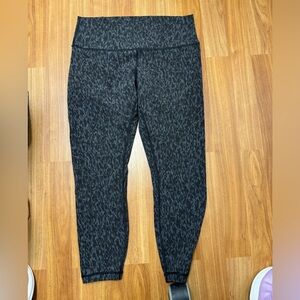 Lululemon size 12 black leggings